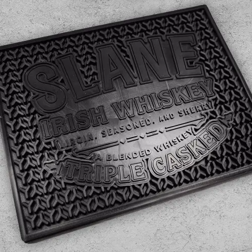 Slane Irish Whiskey Custom Bar Mat - By ImageSeller Merch Experts